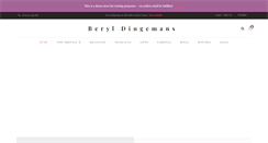 Desktop Screenshot of beryldingemans.com